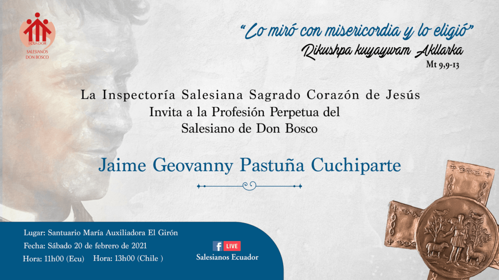 Profesión Perpetua | Jaime Pastuña