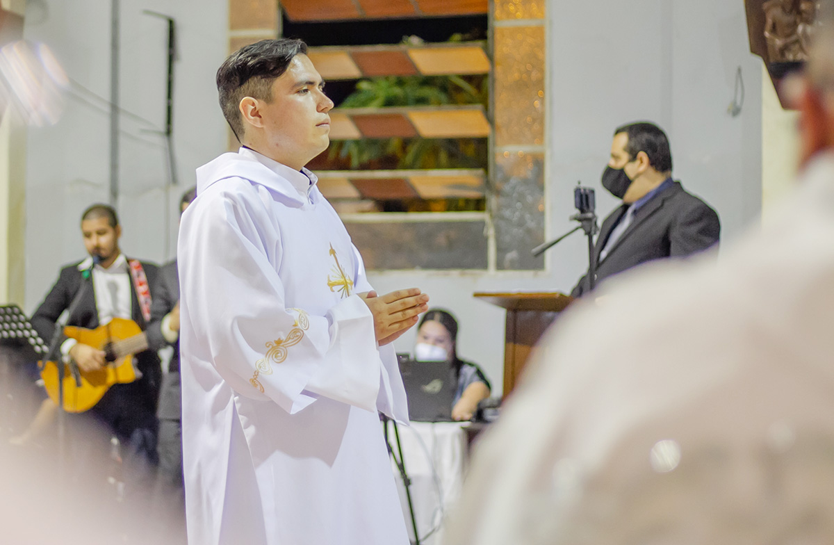 Paraguay – Ordenación diaconal del salesiano Samuel González