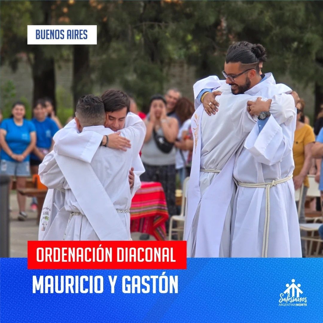 Argentina | ¡Nuestros hermanos Mauricio y Gastón recibieron su Ordenación Diaconal!