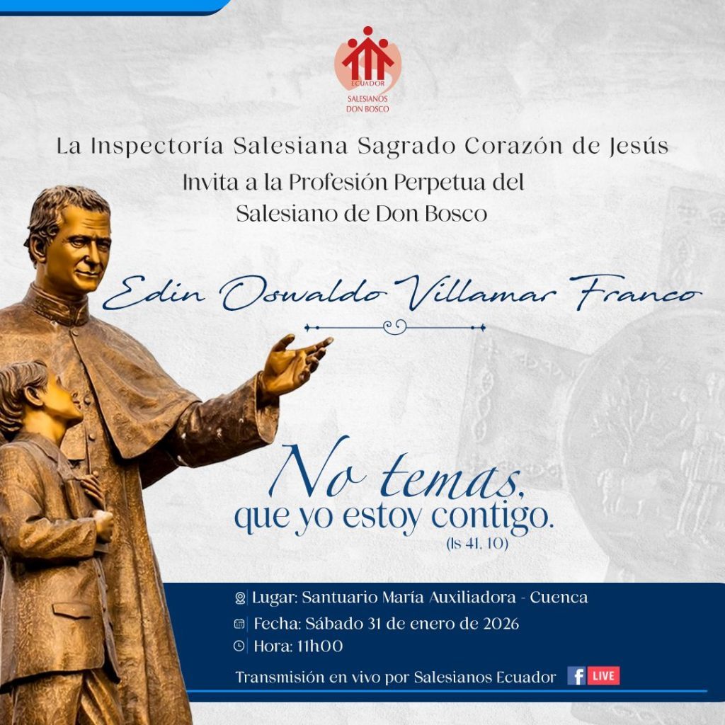 Ecuador | Profesión Perpetua de Oswaldo Villamar